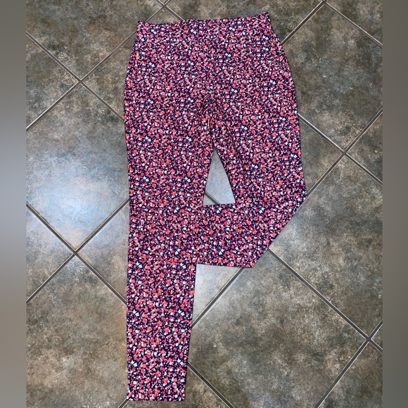 Michael Kors Pants - NWOT Michael Kors Floral Ditsy Skinny Jean Stretchy Pants Women’s Size Medium -E